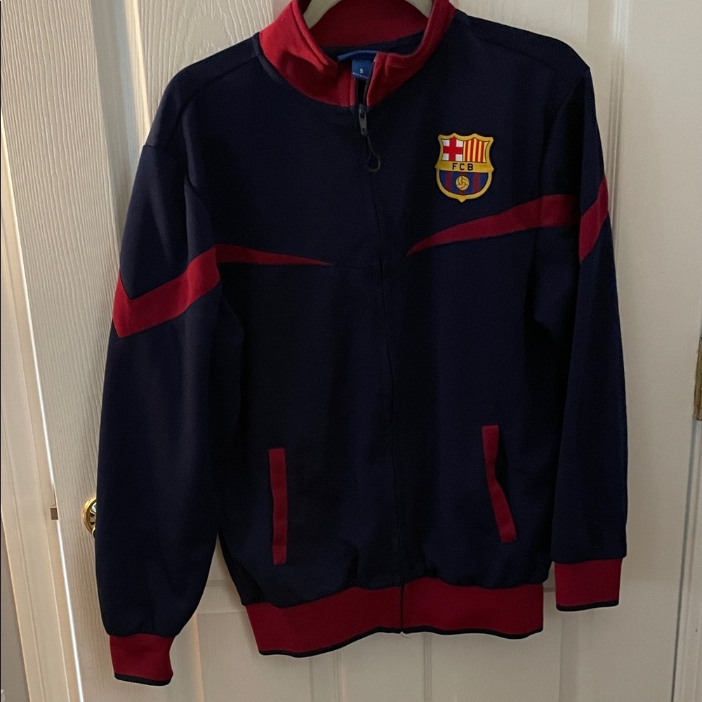 Barcelona FCB zip up jacket men’s smalll